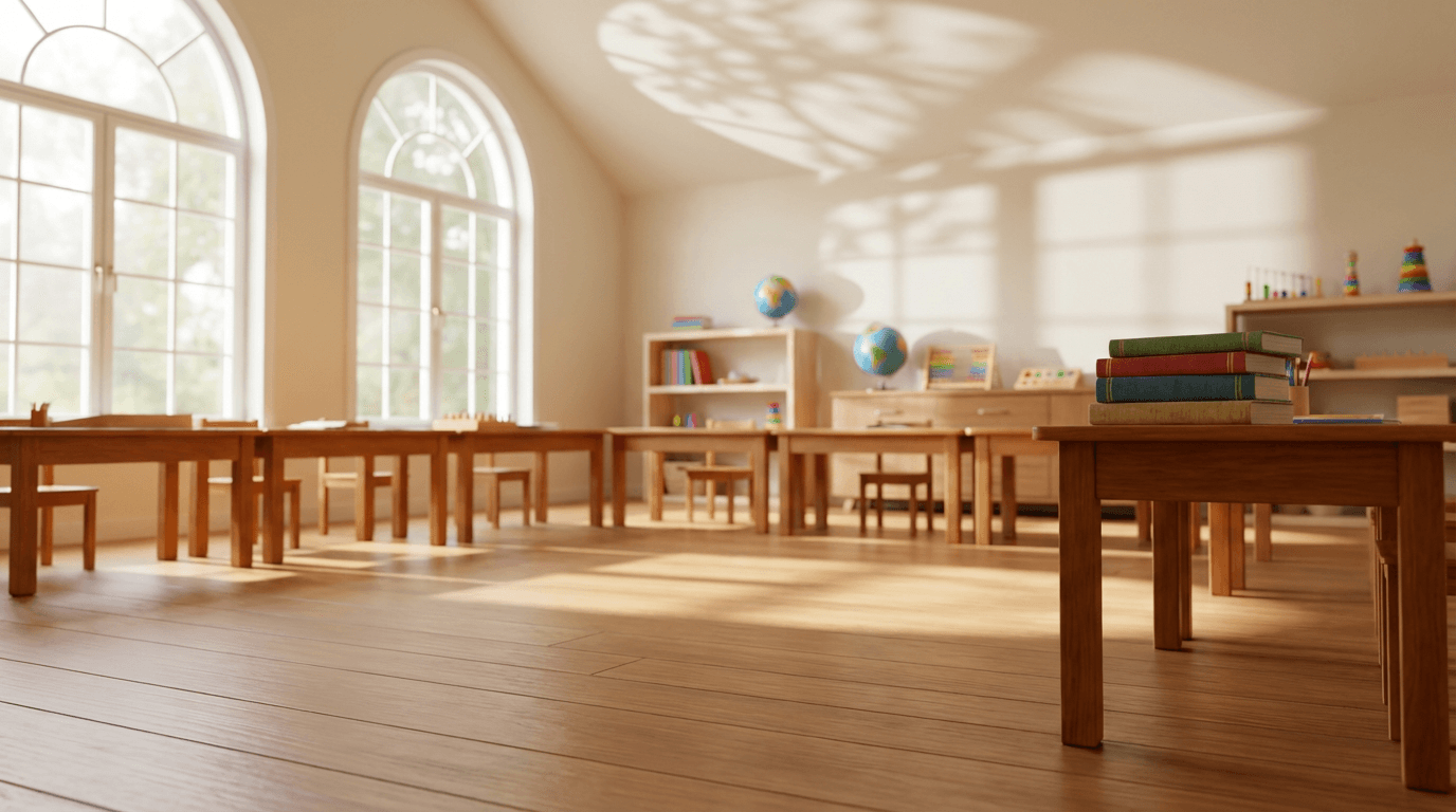 French cultural learning environment and classroom space
